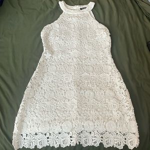 Lulus Love Poem Dress in Ivory